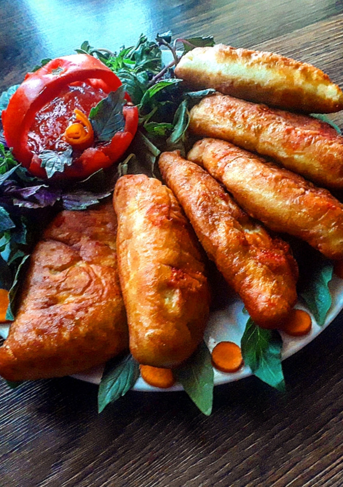 عکسی از دستور پیراشکی گوشت
