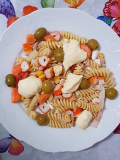 Una foto de Ensalada de pasta