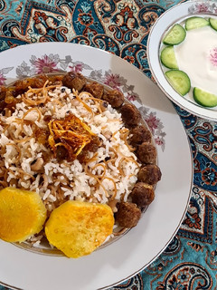 عکسی از دستور 🍀پلو ترکیبی🍀