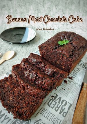 Foto resep Banana Moist Chocolate Cake