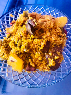 Una foto de Guisado de hígados de pollo
