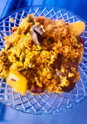 Una foto de Guisado de hígados de pollo