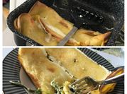 Una foto di crespelle agli spinaci