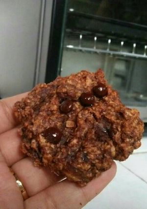 Foto resep Choco banana oat cookie