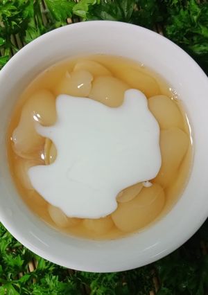 Hình của món Chè đậu ngự nước cốt dừa.