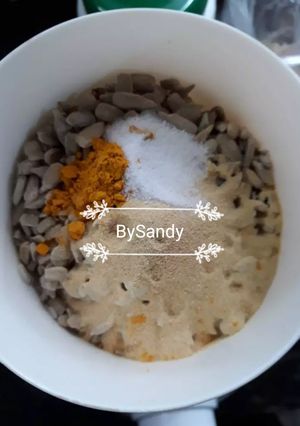 Una foto de Queso parmesano vegano. Apto DMA #F3. Apto vegano