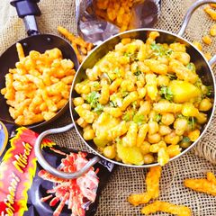 A picture of Kurkuray ki Toofani Chaat.