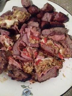 Una foto de Colita de cuadril rellena al horno