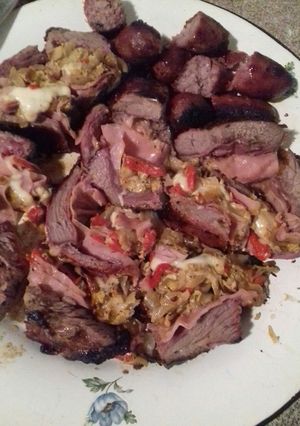 Una foto de Colita de cuadril rellena al horno