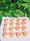 Cute Pink Pig Shaped Butter Cookies
