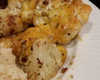 Ready to Serve Brads cheddar roasted cauliflower Savory Delicious