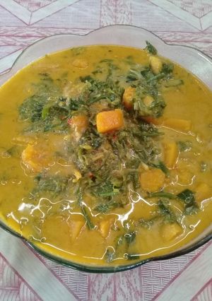 Foto resep Santan pakis dengan labu