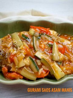 Foto resep Gurami saos asam manis