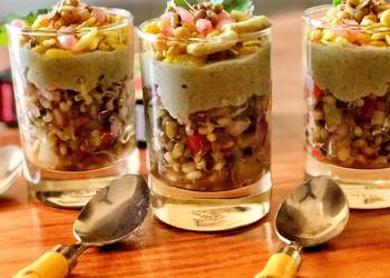 Best Recipe Layered sprouts chaat Home Style