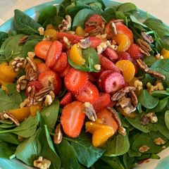 A picture of Spinach Strawberry Salad.