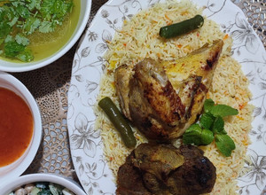 Gambar Nasi Mandy Ayam / Daging