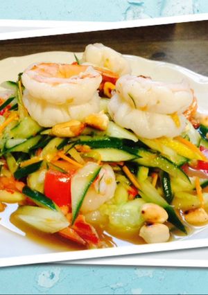 รูปของ ตำแตง กุ้งสด