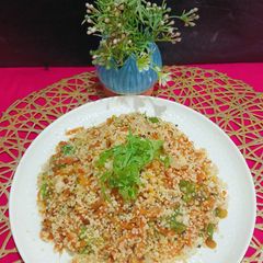 A picture of Healthy Millet Carrots Rice.