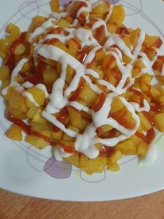 عکسی از دستور سیب زمینی