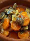 Champiñones al aroma de escabeche