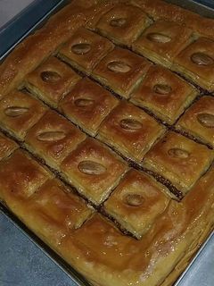 صورة لوصفة بقلاوة جزائرية