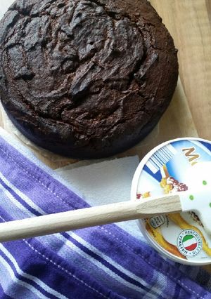 Φωτογραφία της συνταγής Κέικ Nutella με 3 υλικά