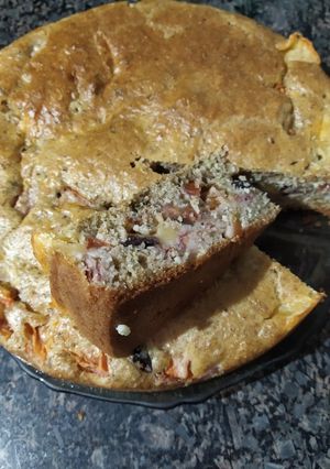Una foto de Torta napolitana fácil y rápida