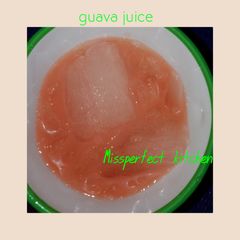 A picture of Guava juice.