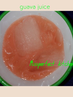 A picture of Guava juice.