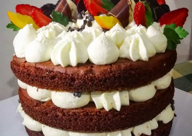 Steps to Make Quick Choco velvet