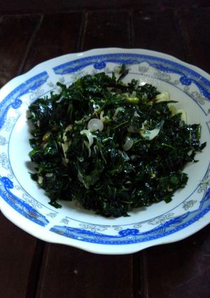 Foto resep 017. Oseng Daun Pepaya