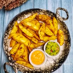 A picture of Baked Potato Wedges.