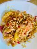 Kentang Bercili Lobak Asin Telur Hancur
