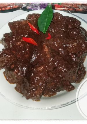 Foto resep Rendang Kering Sat Set Daging Sapi