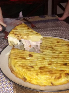 Foto de Tortilha com Presunto e Queijo ao forno