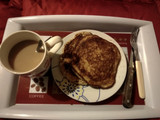 Pancakes proteicos de banana