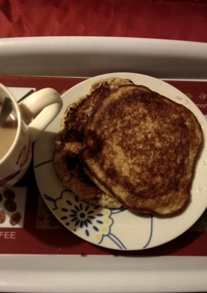 Una foto de Pancakes proteicos de banana
