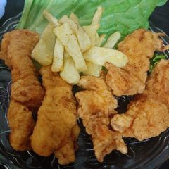 Chicken strips A picture of Chicken strips.