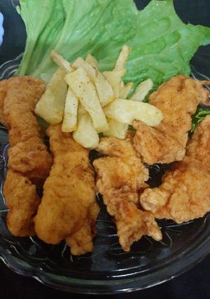 A picture of Chicken strips.