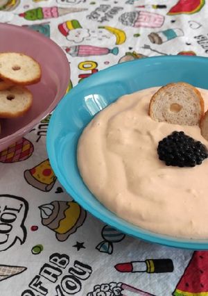 Foto principal de Salsa de salmón para dipear 😋🐟🥣