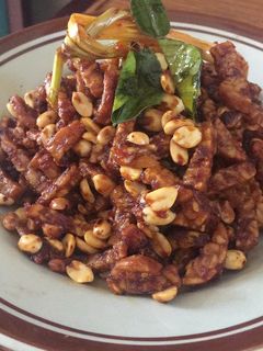 Foto resep Kering tempe asam manis pedas
