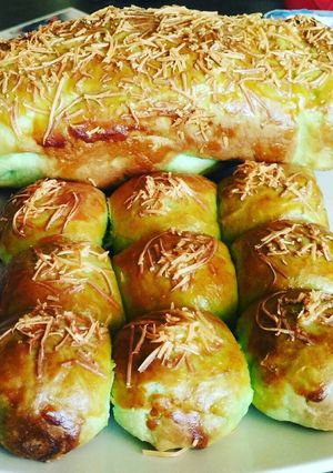 Foto resep Roti Tarso (tawar & sobek) Santan Pandan