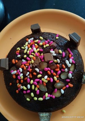 A picture of Chocolate Biscuit cake.