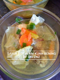 Foto resep Sayur Sop Ayam Kuah Bening