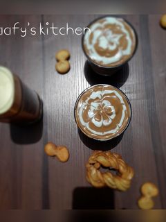 Dalgona coffee ainihin hoton girkin