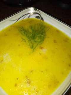 صورة لوصفة شوربه السي فود والكريمه 🍤🍜