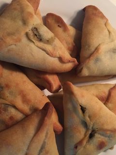 صورة لوصفة فطاير بالسبانخ