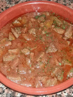 Una foto de Hígado de cerdo encebollado
