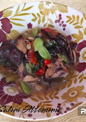 Foto resep Ikan peda asin tumis petei