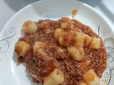 Ñoquis casero de papa apto para celíaco